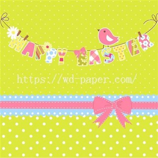 Velikonočni papirnati prtiček